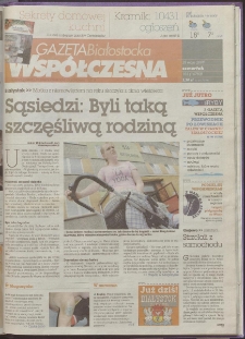 Gazeta Wsp&oacute;łczesna 2009, nr 103