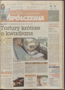 Gazeta Wsp&oacute;łczesna 2009, nr 112