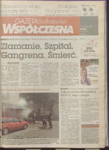 Gazeta Wsp&oacute;łczesna 2009, nr 121
