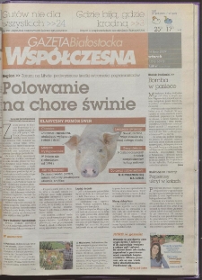 Gazeta Wsp&oacute;łczesna 2009, nr 135