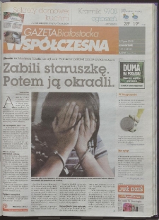 Gazeta Współczesna 2009, nr 142