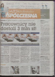 Gazeta Wsp&oacute;łczesna 2009, nr 143