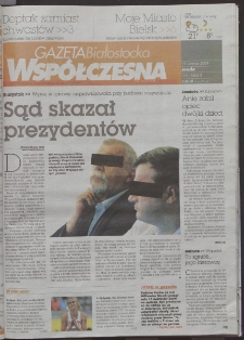 Gazeta Współczesna 2009, nr 161
