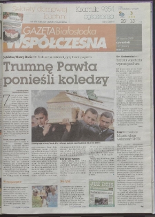Gazeta Współczesna 2009, nr 167