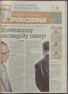 Gazeta Wsp&oacute;łczesna 2009, nr 178