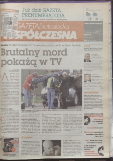 Gazeta Wsp&oacute;łczesna 2009, nr 198