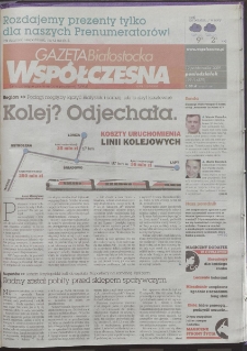 Gazeta Wsp&oacute;łczesna 2009, nr 199