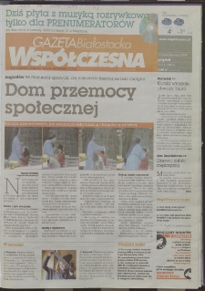 Gazeta Wsp&oacute;łczesna 2009, nr 203