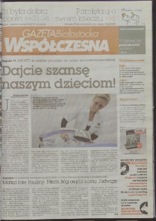 Gazeta Wsp&oacute;łczesna 2009, nr 204