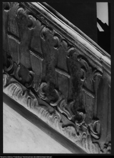 Sejny, schody na ambonę w kościele podominikańskim