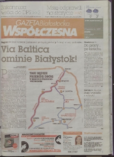 Gazeta Współczesna 2009, nr 206