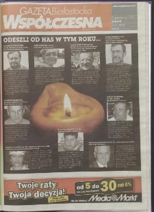 Gazeta Współczesna 2009, nr 213