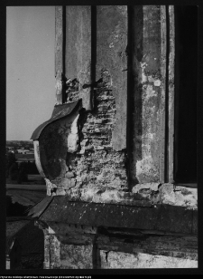 Sejny, fragment wieży kościoła