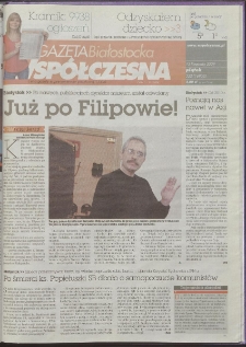 Gazeta Wsp&oacute;łczesna 2009, nr 222