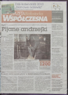 Gazeta Wsp&oacute;łczesna 2009, nr 233