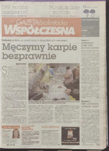 Gazeta Wsp&oacute;łczesna 2009, nr 245