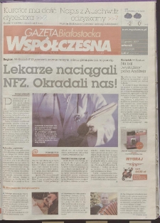 Gazeta Wsp&oacute;łczesna 2009, nr 249