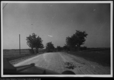 Radziłów, droga koło Radziłowa