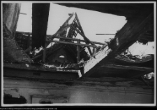 Bęćkowo, więźba dachowa dworu