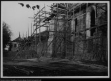 Wizna, odbudowa kościoła