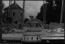 Wizna, odbudowa kościoła