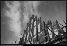 Wizna, odbudowa kościoła