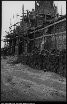 Wizna, odbudowa kościoła