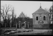 Wizna, odbudowa kościoła