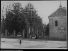 Wizna, odbudowa kościoła