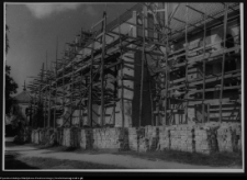 Wizna, odbudowa kościoła