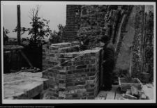 Wizna, odbudowa kościoła