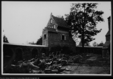Szczepankowo, kaplica i mur ogrodzeniowy przy kościele