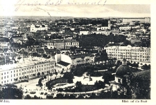 Wilna. Blick auf die Stadt