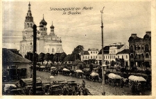 Stimmungsbild am Markt in Grodno