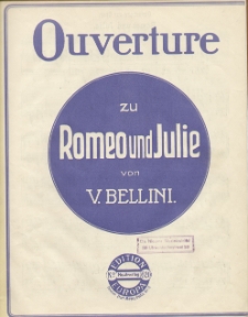 Ouverture zu Oper Romeo und Julie : (Montechi und Capuleti)
