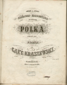 Polka composée pour piano