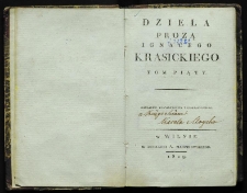 Dzieła prozą Ignacego Krasickiego. T. 5