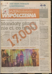 Gazeta Wsp&oacute;łczesna 2010, nr 66