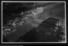 Białystok, budowa Pomnika Wdzięczności Armii Radzieckiej w Parku Planty