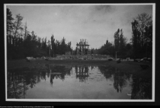 Białystok, budowa Pomnika Wdzięczności Armii Radzieckiej w Parku Planty