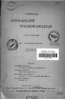 Z Brzeskich Doświadczeń Wychowawczych