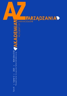 Akademia Zarządzania. Vol. 9, iss. 2