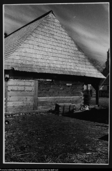 Knyszyn, drewniany lamus po konserwacji