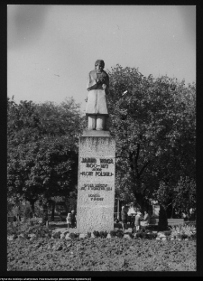 Łomża, pomnik Jakuba Wagi