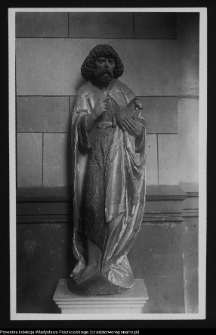 Łomża, katedra p.w. św. Michała Archanioła, rzeźba św. Jana Chrzciciela