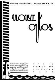 Nasz Głos 1935, R.4, listopad nr 11