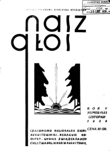 Nasz Głos 1936, R.5, listopad nr 11