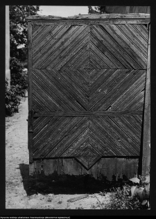 Tykocin, brama domu domu nr 14 przy ul. Czarneckiego