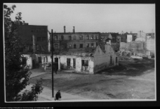 Białystok, zburzony budynek zbrojowni Branickich