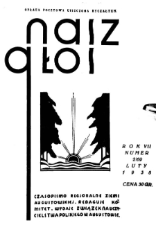 Nasz Głos 1938, R.7, luty nr 2